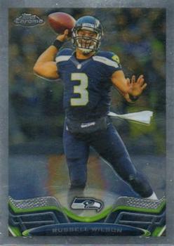 2013 Topps Chrome #175a Russell Wilson Front