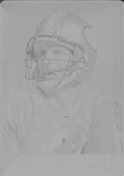 2013 Topps Archives - 1968 Stand-Ups Printing Plates Cyan #68SU-SY Steve Young Front