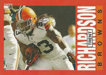 2013 Topps Archives - Box Bottoms #NNO Trent Richardson Front