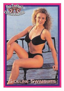 1994-95 Sideliners Pro Football Cheerleaders - Sideline Swimsuit #C3 Tiffany Davis Front