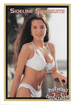 1994-95 Sideliners Pro Football Cheerleaders - Sideline Swimsuit #S2 Stacy Chien Front