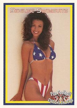 1994-95 Sideliners Pro Football Cheerleaders - Sideline Swimsuit #R5 Melissa Cortez Front