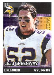 2012 Panini NFL Sticker Collection #333 Chad Greenway Front