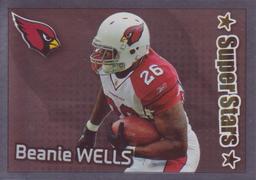 2012 Panini Stickers #409 Beanie Wells Front