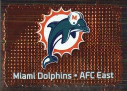 2012 Panini Stickers #19 Miami Dolphins Logo Front