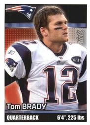 2012 Panini Stickers #34 Tom Brady Front