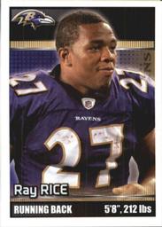 2012 Panini Stickers #62 Ray Rice Front