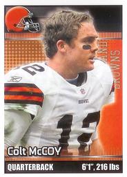 2012 Panini Stickers #93 Colt McCoy Front