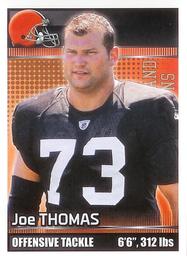 2012 Panini NFL Sticker Collection #98 Joe Thomas Front