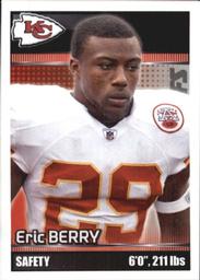 2012 Panini Stickers #193 Eric Berry Front