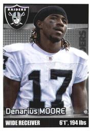 2012 Panini NFL Sticker Collection #209 Denarius Moore Front