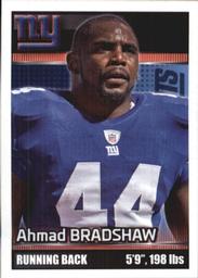 2012 Panini NFL Sticker Collection #247 Ahmad Bradshaw Front