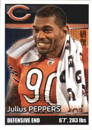 2012 Panini Stickers #292 Julius Peppers Front