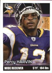 2012 Panini Stickers #336 Percy Harvin Front