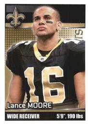 2012 Panini Stickers #377 Lance Moore Front