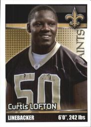 2012 Panini Stickers #378 Curtis Lofton Front