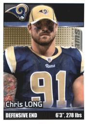 2012 Panini Stickers #427 Chris Long Front