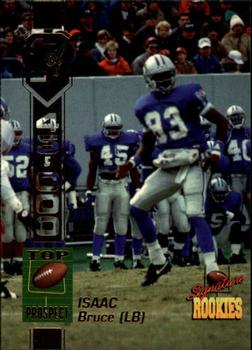 1994 Signature Rookies #10 Isaac Bruce Front