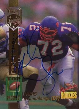 1994 Signature Rookies #35 Chris Maumalanga Front