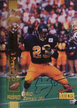 1994 Signature Rookies - Autographs #59 Eric Zomalt Front
