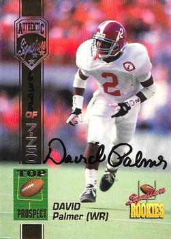 1994 Signature Rookies - Autographs #43 David Palmer Front