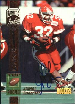 1994 Signature Rookies - Bonus Autographs #NNO Jamal Anderson Front