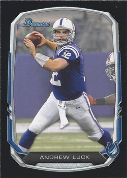 2013 Bowman - Black #20 Andrew Luck Front