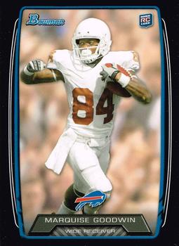 2013 Bowman - Black #183 Marquise Goodwin Front