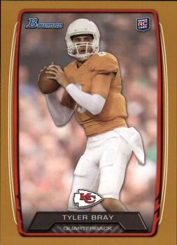 2013 Bowman - Gold #114 Tyler Bray Front