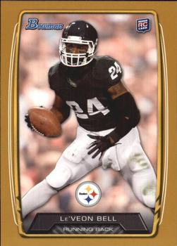 2013 Bowman - Gold #123 Le'Veon Bell Front