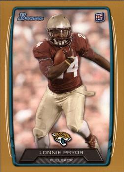 2013 Bowman - Gold #148 Lonnie Pryor Front