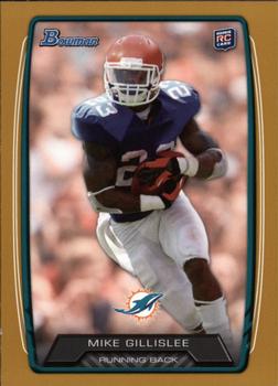 2013 Bowman - Gold #151 Mike Gillislee Front