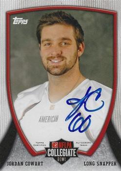 2013 Bowman - Topps NFLPA Collegiate Bowl Autographs #7 Jordan Cowart Front