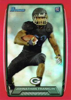 2013 Bowman - Rainbow Red #163 Johnathan Franklin Front