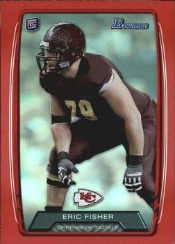 2013 Bowman - Rainbow Red #176 Eric Fisher Front