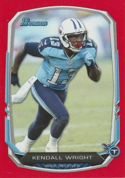 2013 Bowman - Red #69 Kendall Wright Front