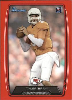 2013 Bowman - Red #114 Tyler Bray Front
