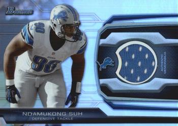 2013 Bowman - Relics #BR-NS Ndamukong Suh Front
