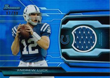 2013 Bowman - Relics Blue #BR-AL Andrew Luck Front