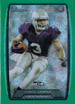 2013 Bowman - Silver Ice Green #198 Chris Harper Front
