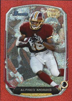 2013 Bowman - Silver Ice Red #99 Alfred Morris Front