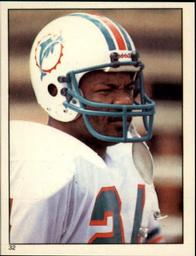 1981 Topps Stickers #32 Delvin Williams Front