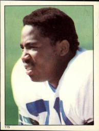 1981 Topps Stickers #115 Jacob Green Front