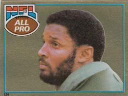 1981 Topps Stickers #124 James Lofton Front
