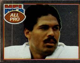 1981 Topps Stickers #136 Robert Brazile Front