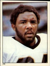 1981 Topps Stickers #248 Tony Galbreath Front
