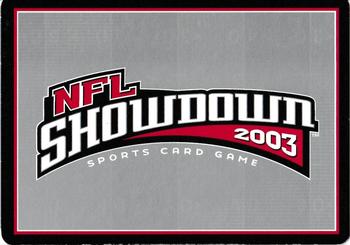 2002 NFL Showdown #1 David Boston Back