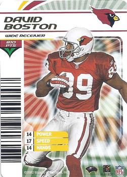 2002 NFL Showdown #001 David Boston Front