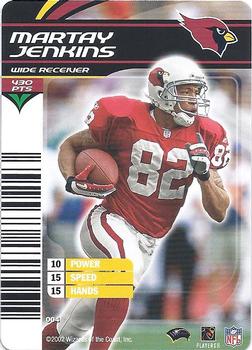 2002 NFL Showdown #004 MarTay Jenkins Front