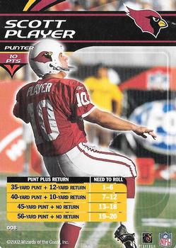 2002 NFL Showdown #008 Scott Player Front